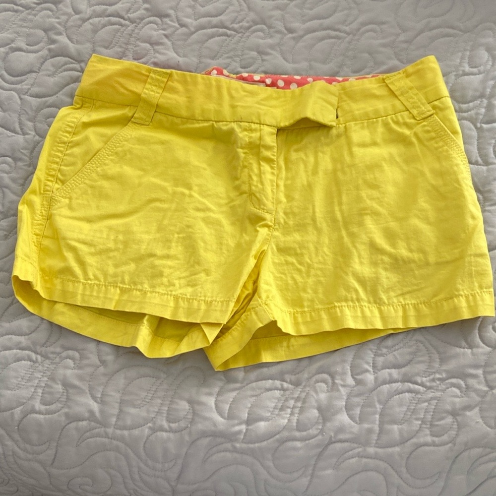 J Crew Yellow Women's Shorts